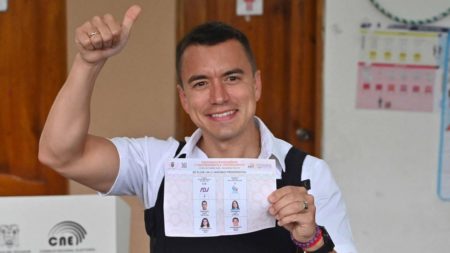 Ganó Noboa la segunda vuelta y es el presidente electo de Ecuador imagen-8