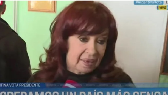 Cristina Kirchner: "Espero que haya gestos de sensatez" imagen-1