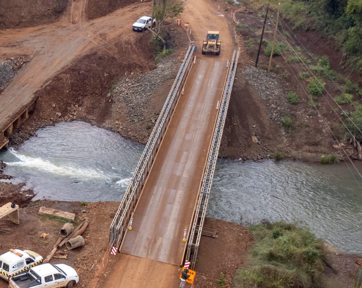 Puente arroyo Pindaytí: paso temporalmente habilitado para vehículos de hasta 10 toneladas imagen-1
