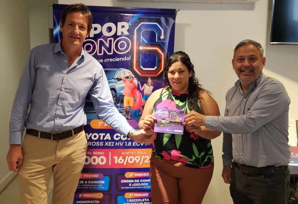 Ama de casa de Ruiz de Montoya se quedó con el premio mayor del Deporbono 6 imagen-1