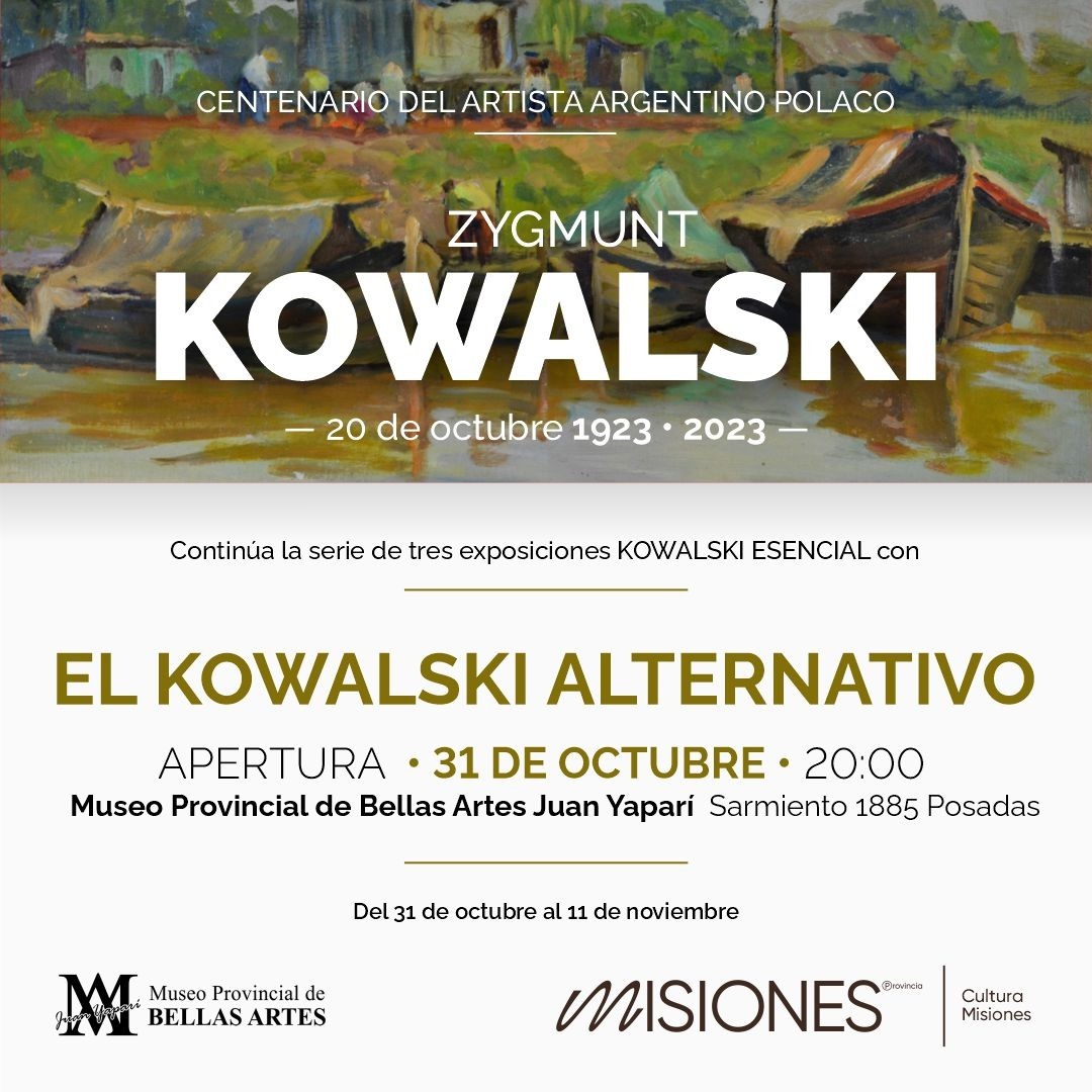 "El Kowalski Alternativo" se exhibirá otra faceta del pintor polaco en el homenaje por su centenario imagen-2