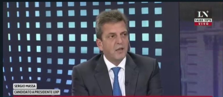 Massa: “siempre atendí a los medios, dicen que éste es el Canal de Macri y sin embargo acá estoy” imagen-8