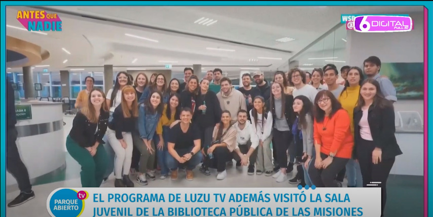 El programa "Antes que Nadie" de Luzu Tv visitó el Parque del Conocimiento y al Silicon Misiones  imagen-1