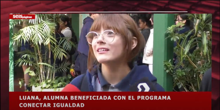 "Recibir estas computadoras nos da mucha alegría porque hoy ocupamos el programa word y el internet para los trabajos prácticos" señaló una alumna del Cep 4  imagen-44