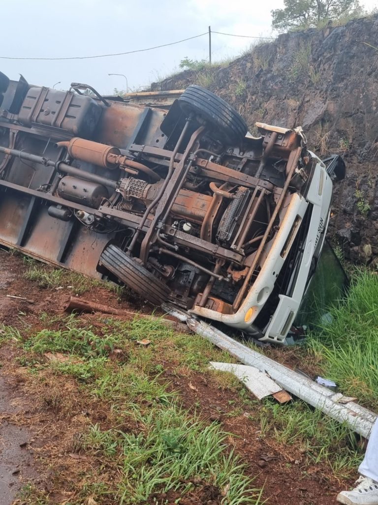 Despistó un camión en el acceso a Garupá imagen-41