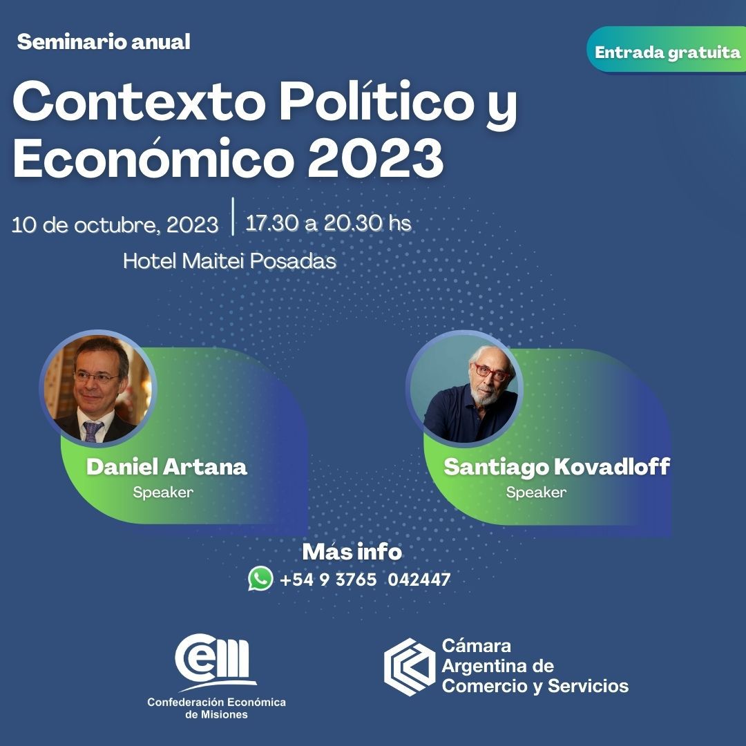 Contexto Político y Económico 2023: análisis de la actualidad con la participación del economista Artana y el filósofo Kovadloff imagen-1