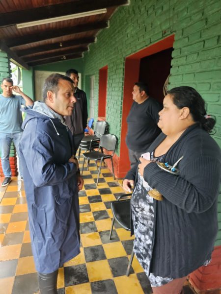 Herrera Ahuad recorre Cerro Corá para supervisar trabajos y asistir a afectados por las lluvias imagen-9