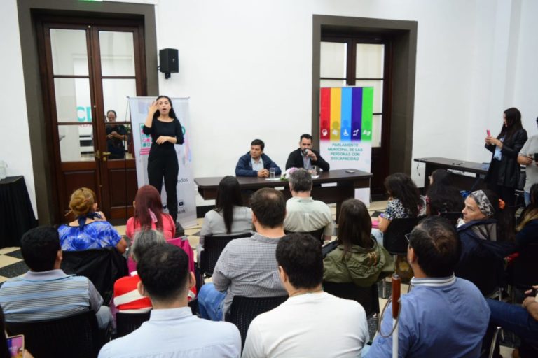 Presentaron a los integrantes del Parlamento Municipal de las personas con Discapacidad 2023 imagen-43