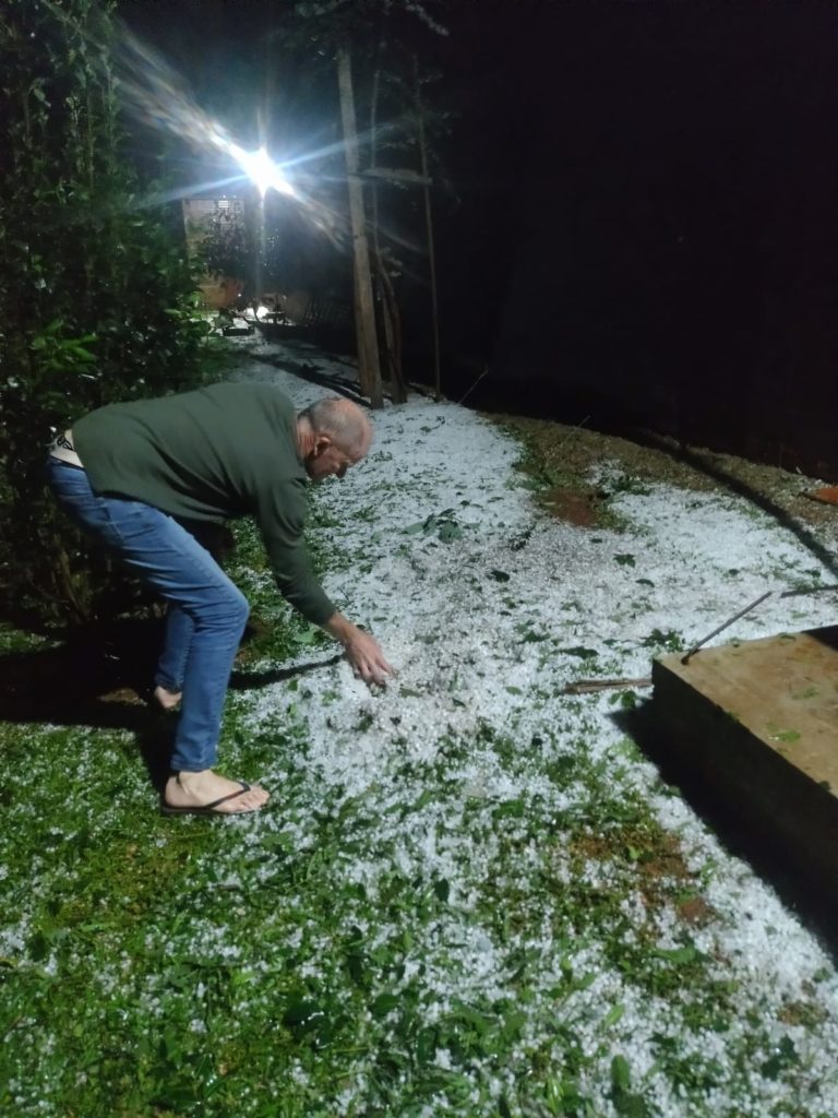 Temporal en Misiones: intensas lluvias, fuerte granizada y árboles caídos en diferentes zonas imagen-2