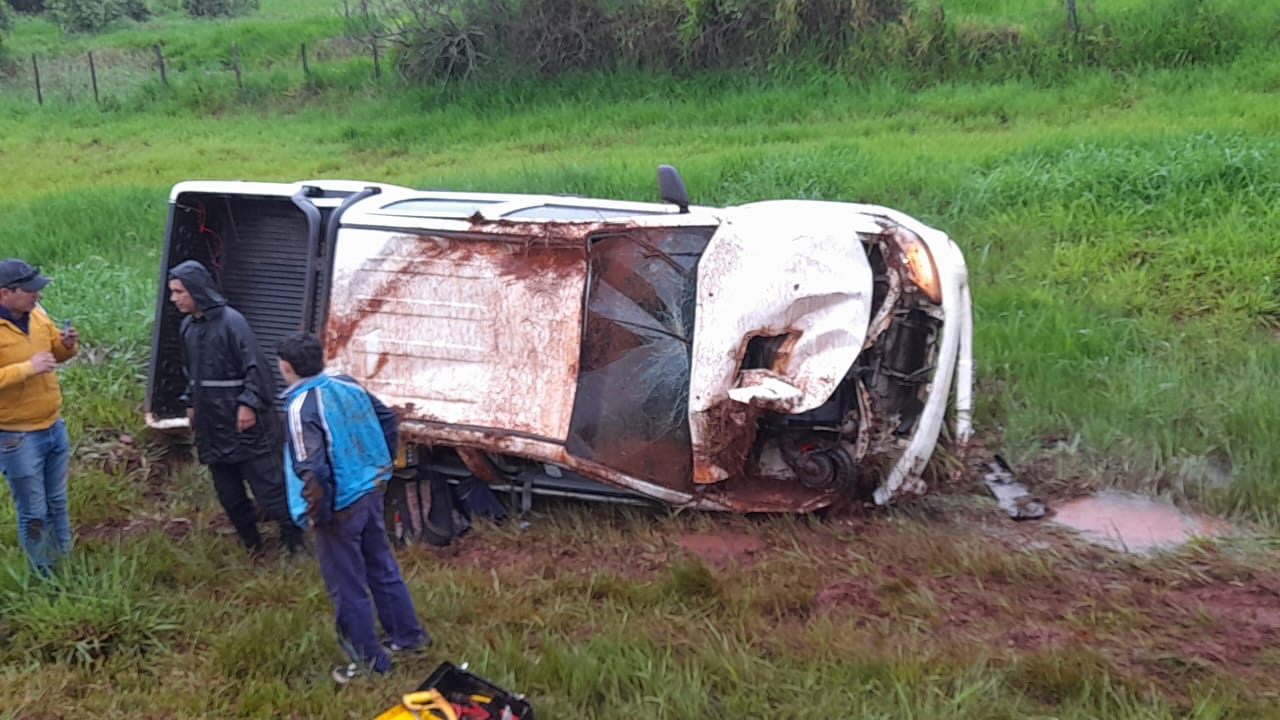 Despiste vehicular en Garupá dejó un lesionado imagen-1