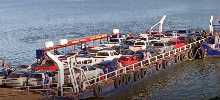 Por la crecida del río Uruguay, cortan el paso fronterizo en San Javier imagen-3