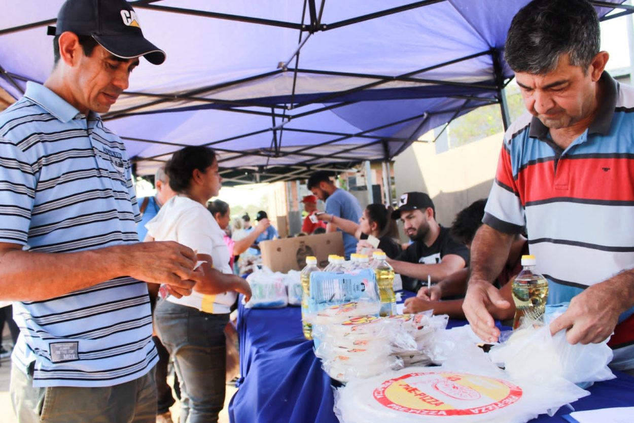 El P.A.S. Posadas acercó el Mercadito Solidario al barrio San Isidro imagen-1