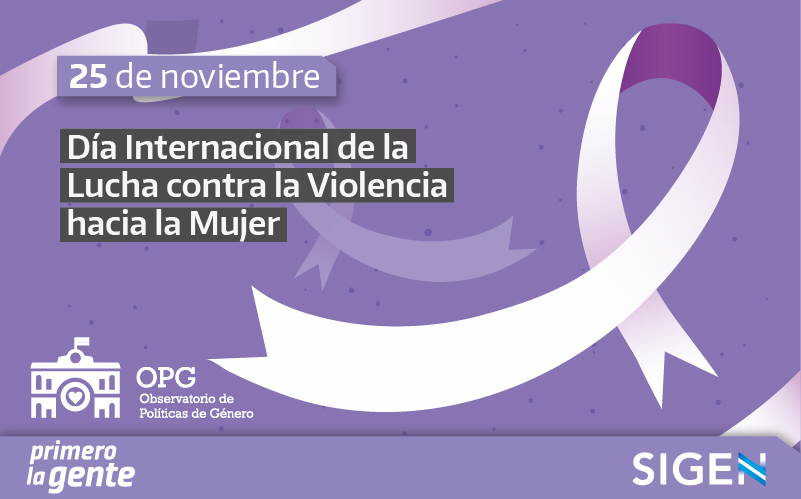25 de noviembre: Día Internacional de la Lucha contra la Violencia hacia la Mujer imagen-1