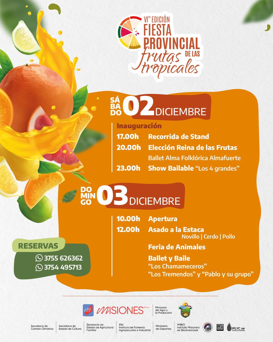 Almafuerte expondrá su potencial en la 6ta edición de la Fiesta Provincial de las Frutas Tropicales imagen-8