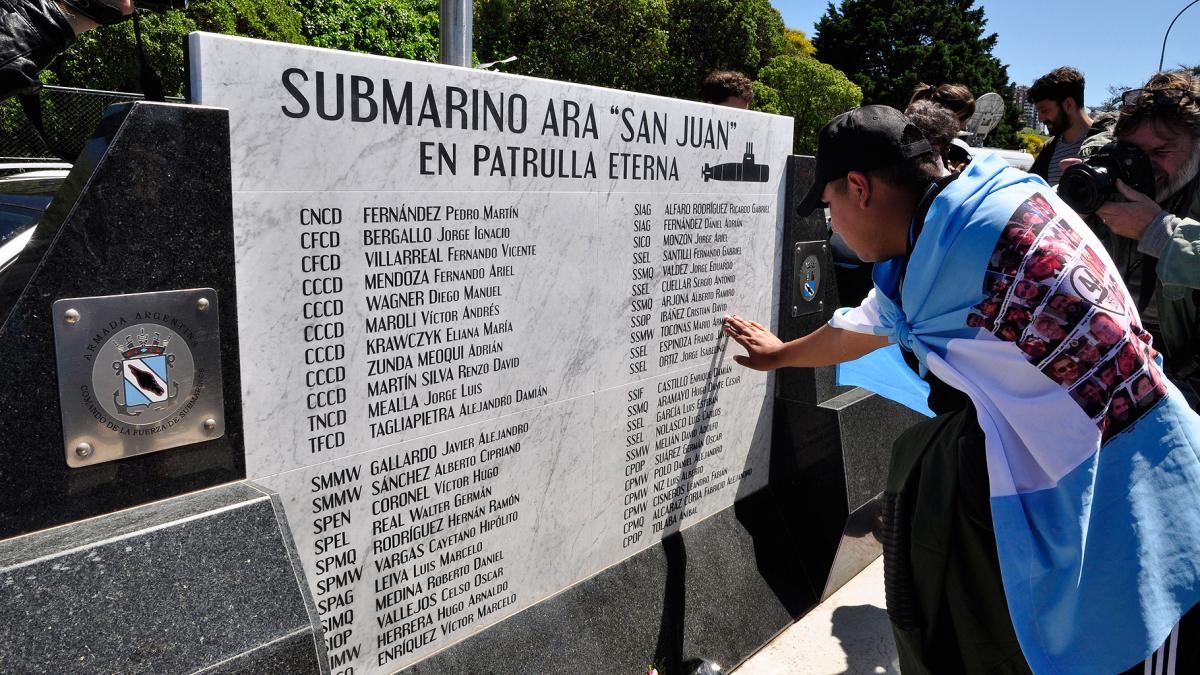 Se cumplen seis años del hundimiento del ARA San Juan en el que murieron 44 tripulantes imagen-1