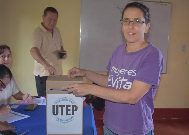 Históricas elecciones de Utep: Trabajadores de la economía popular eligieron su representación imagen-7