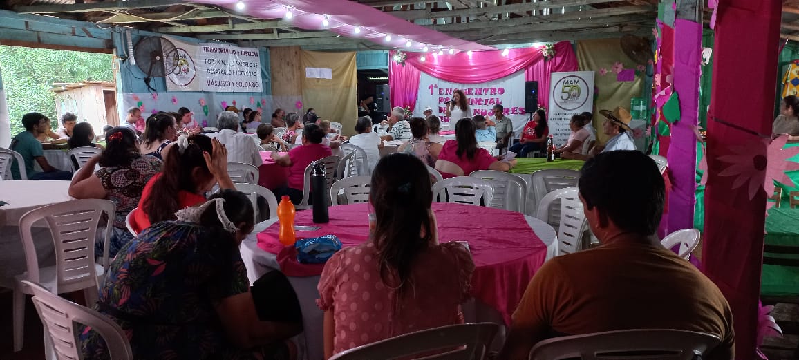 Se desarrolló el Primer Encuentro Provincial de Mujeres Rurales con más de 100 participantes en El Soberbio imagen-2