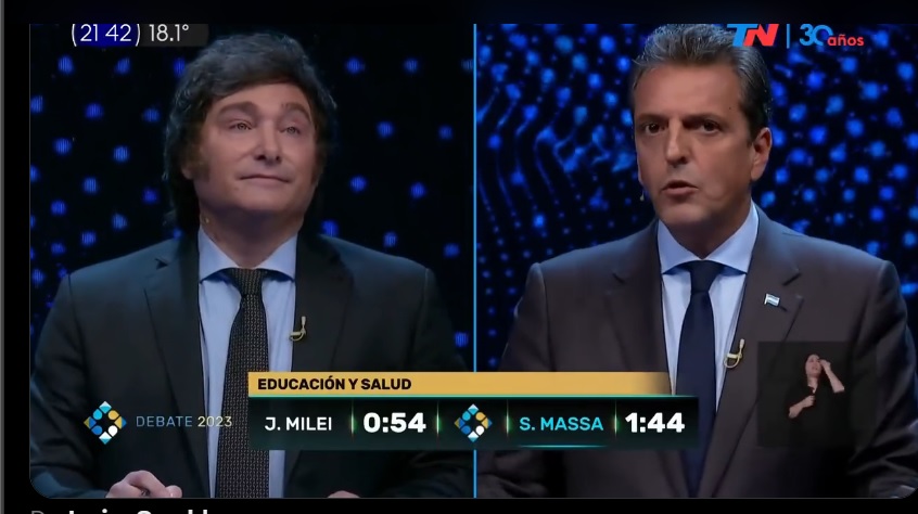 Massa: "Javier esto es vos o yo, quién va a gobernar la Argentina" imagen-1