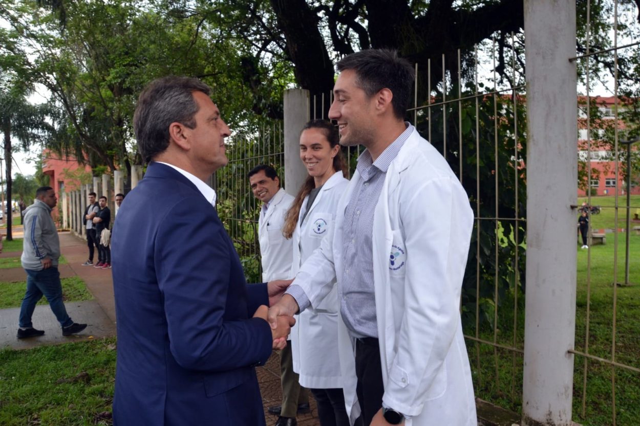 Sergio Massa visitó el Parque de la Salud y resaltó el sistema sanitario gratuito misionero imagen-4