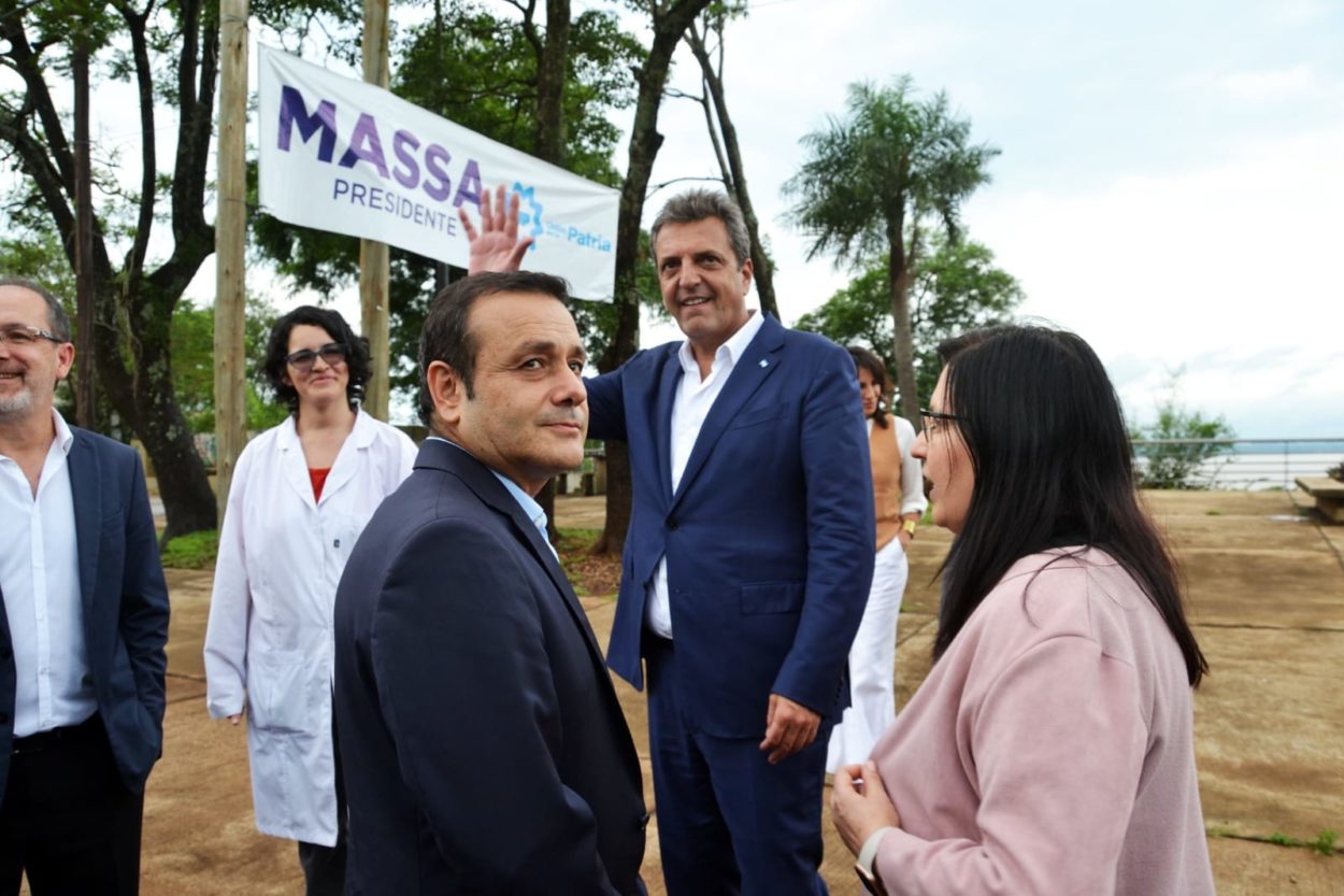 Sergio Massa visitó el Parque de la Salud y resaltó el sistema sanitario gratuito misionero imagen-1