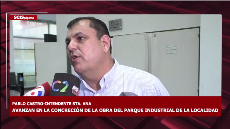 Destinarán más de 180.000 pesos para la creación del Parque Industrial en Santa Ana, "logramos la primera lanza para iniciar las obras" imagen-27