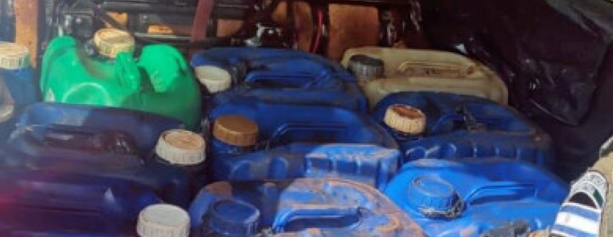 Transportaba ilegalmente 300 litros de combustible por el Alto Paraná imagen-1