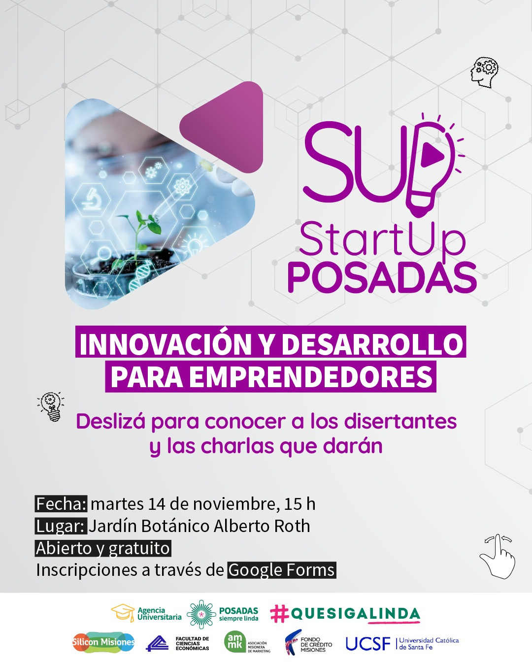 Posadas StartUp: jornada dedicada a emprendedores imagen-1