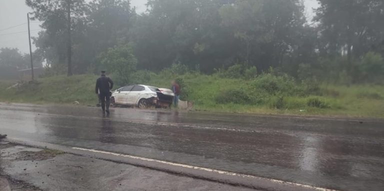 Un hombre resultó lesionado tras despistar en Panambí imagen-24