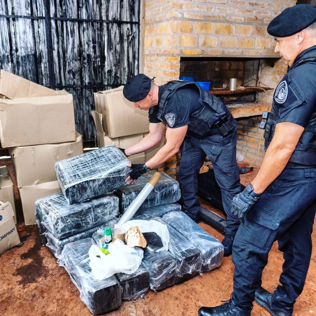 Narcotráfico: nuevo récord de incautación de marihuana de la Policía de Misiones imagen-6