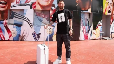 Messi ya está en Argentina para la última doble fecha del año de las Eliminatorias imagen-6