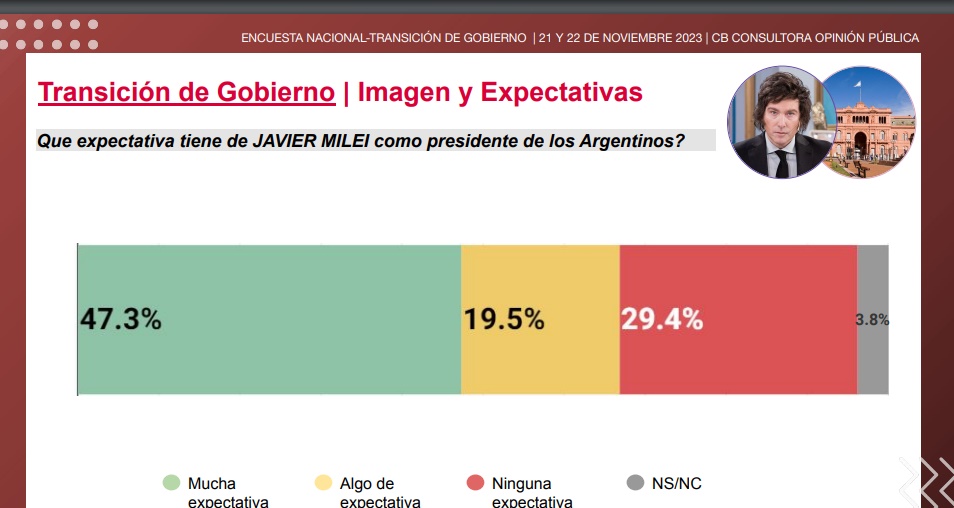 Encuesta sobre gestión Milei: el 53% opina que debería hacer "un ajuste moderado", sin tocar la educación, salud pública y partidas sociales imagen-4