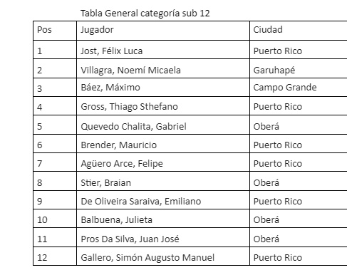 Gran Prix 2023: Oberá, Puerto Rico y Posadas, ganadores de la final de ajedrez imagen-4