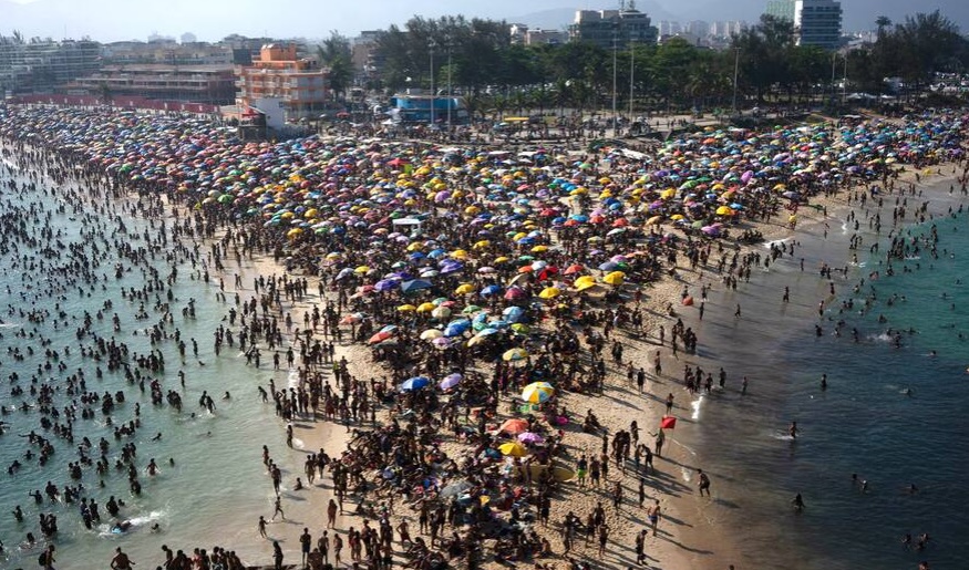 Calor extremo en Brasil: Río de Janeiro registró una sensación térmica de 58,5°C imagen-1