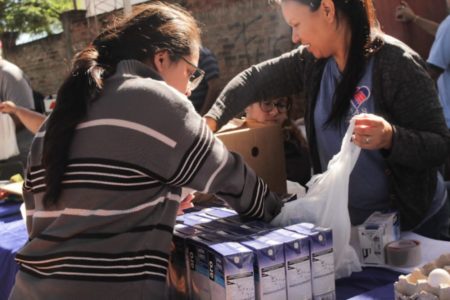El Mercadito Solidario del P.A.S llegó al barrio Jardín de Posadas imagen-3