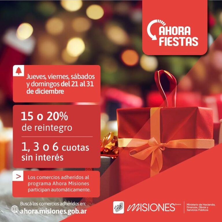 Hasta el 31 de diciembre estará vigente el programa "Ahora Fiestas" imagen-15