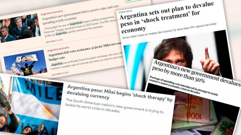 Argentina acaparó títulos de medios británicos con las nuevas medidas económicas imagen-5