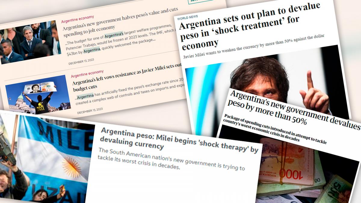 Argentina acaparó títulos de medios británicos con las nuevas medidas económicas imagen-1