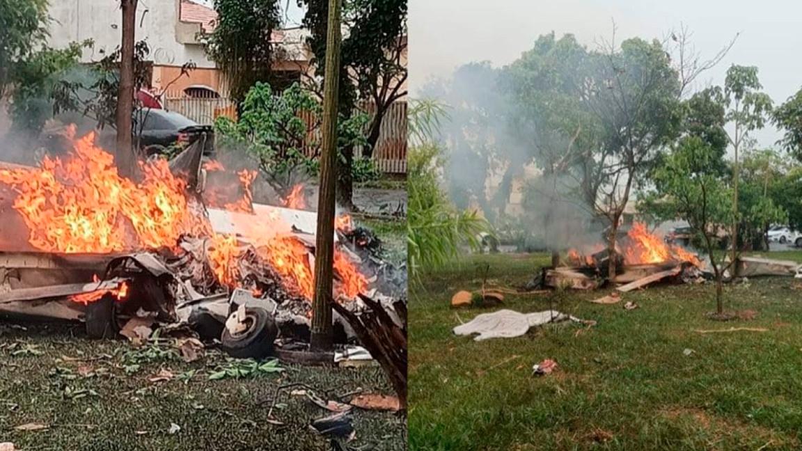 Brasil: Cinco muertos, uno de ellos menor de edad, al caer una avioneta imagen-1