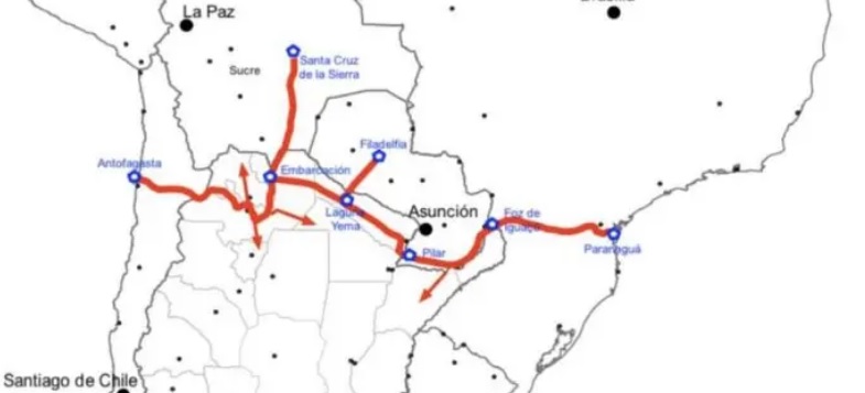 Paoltroni, quien será el nuevo presidente provisional del Senado, detalló su propuesta “Ferrocarriles de Sudamérica” imagen-1