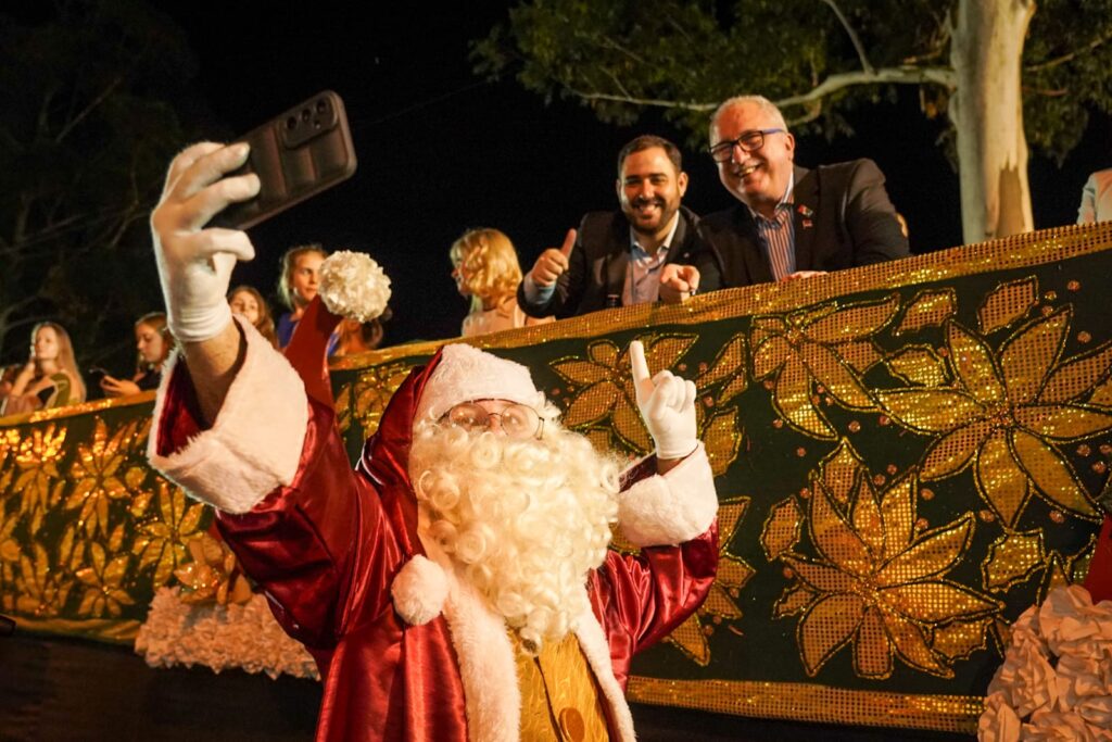 Passalacqua compartió la magia navideña con la comunidad de Alem imagen-1