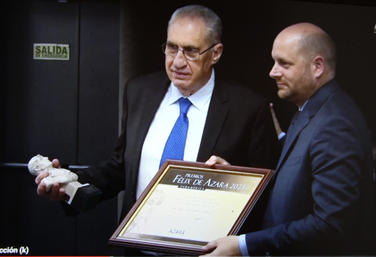 Premio Azara para Luis Rey, ex ministro de Ecología y “padre” del Corredor Verde imagen-1