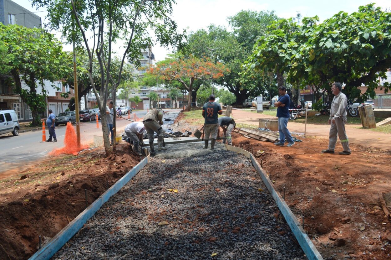 Avanza la bicisenda de la avenida Corrientes, se construyeron los primeros cien metros imagen-4