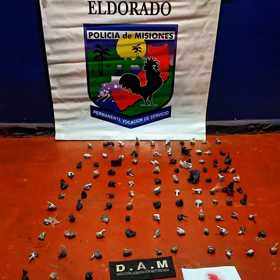 Policías encubiertos frustraron la comercialización de droga en Eldorado imagen-2