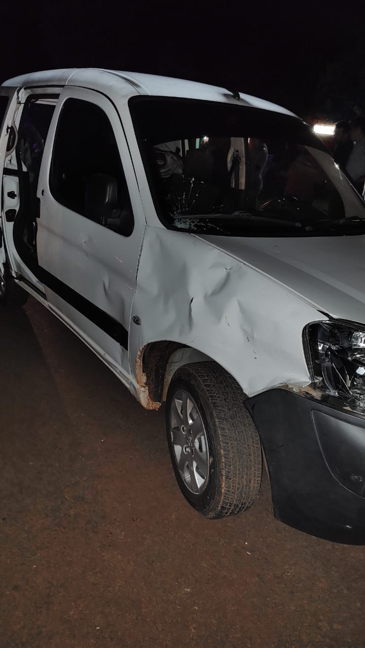 Apóstoles: colisión vehicular dejó una motociclista lesionada imagen-2