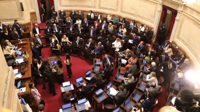 El Senado tomó juramento a los 24 senadores electos en octubre imagen-1