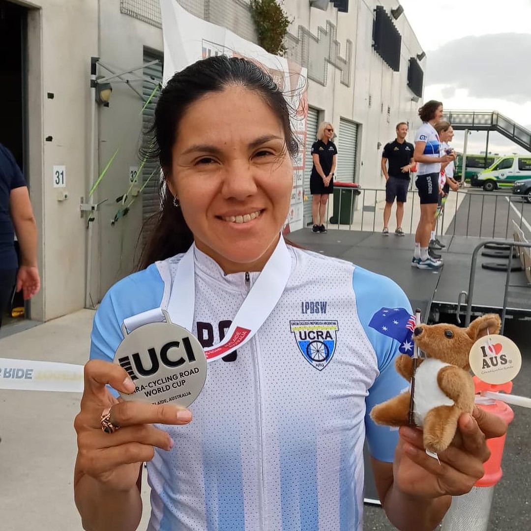 Ciclismo Paralímpico: Mariela Delgado medalla plateada en la Copa del Mundo en Australia imagen-1