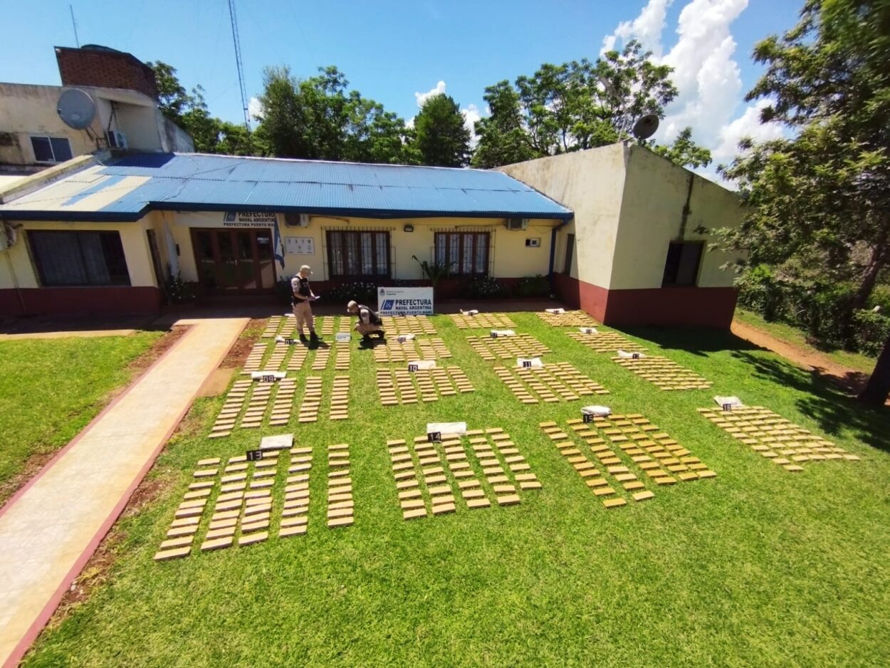 Operativo "Reyes Narcos”: Prefectura secuestró casi 500 kilos de marihuana en Corpus imagen-1
