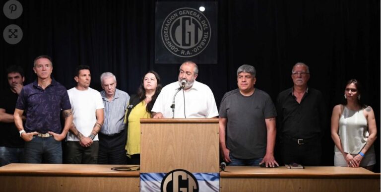 El Gobierno de Milei enfrenta su primer paro encabezado por la CGT imagen-25