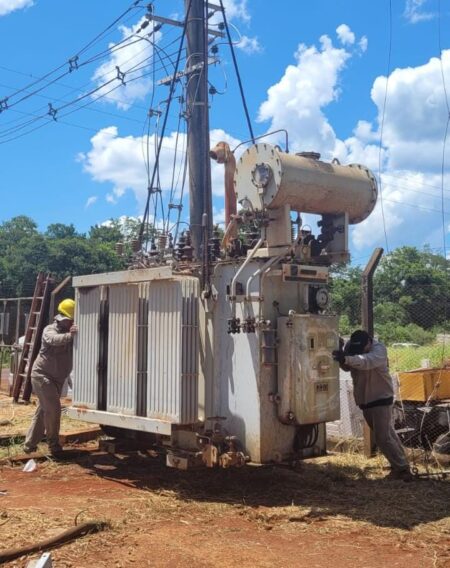 Finalizan ampliación de potencia eléctrica para Santo Pipó Finalizan ampliación de potencia eléctrica para Santo Pipó imagen-1