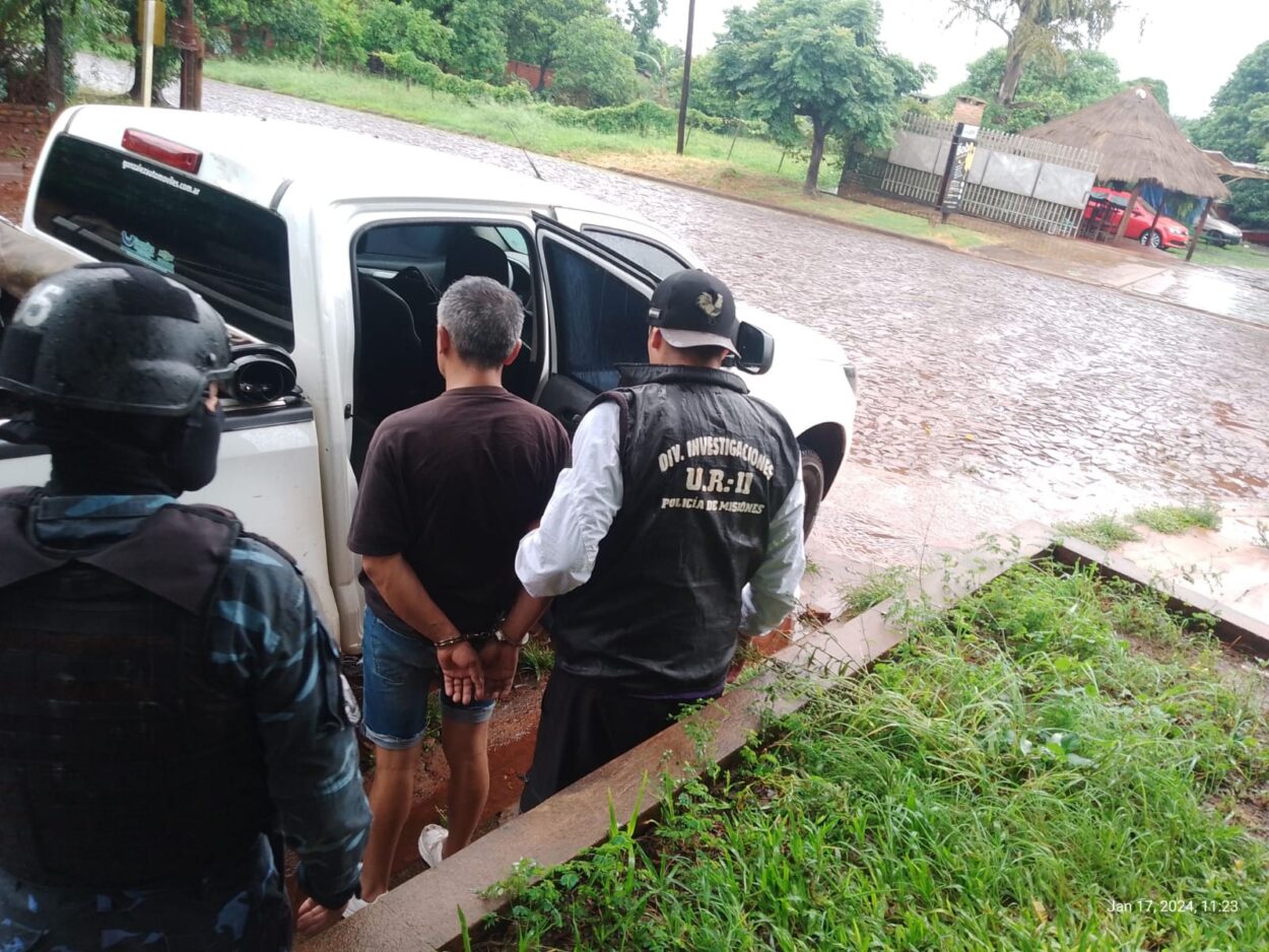 Capturan a un delincuente buscado en la Provincia, Corrientes y Entre Ríos imagen-1